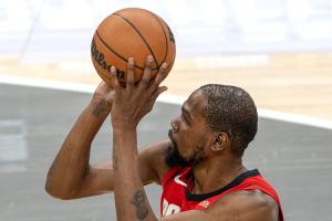 杜兰特生涯第252次至少25分&TS70%+ 库里259场第一&詹姆斯第三