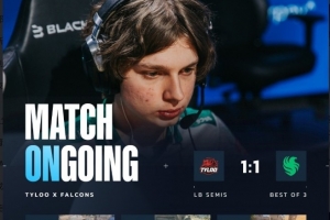 猎鹰醒了！kyxsan+NiKo各自16杀主宰战局 Falcons扳平比分