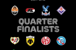 欧协联1/4决赛对阵：水晶宫vs佛罗伦萨，美因茨vs斯特拉斯堡