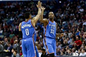 伊戈达拉：2016年季后赛雷霆比勇士和骑士都更强 他们本该夺冠