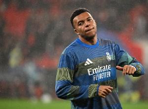 本赛季至今西甲共4名球员直接参与15+进球，姆巴佩、亚马尔在列