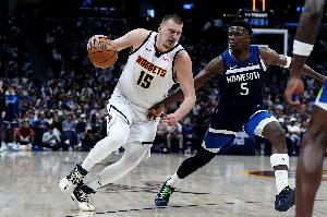 掘金战绩追平森林狼 凭借3胜1负的对局优势上升至西部第五