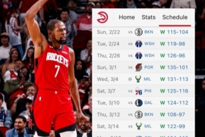 11连胜在此终结！火箭官方晒老鹰赛程：休斯敦禁飞区