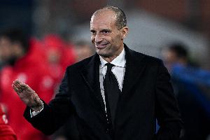 阿莱格里：今天的胜利来之不易，不会给任何球员施加压力