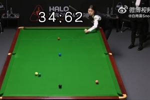 草台班子！白雨露斯诺克世锦赛遭遇重大误判，裁判将分数加错对象